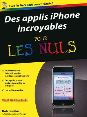 cover image of Des applis iPhone incroyables Pour les Nuls